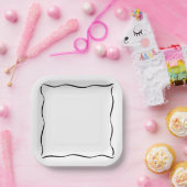 Assiettes En Carton Whimsical Tini Bit Anniversaire (Fête)