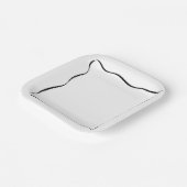 Assiettes En Carton Whimsical Tini Bit Anniversaire (Angulaire)