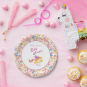 Assiettes En Carton Whimsical Unicorns  Baby Shower (Fête)