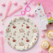 Assiettes En Carton Whimsical Watercolor Circus Carnival Baby Shower (Fête)