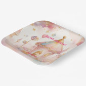 Assiettes En Carton Whimsical Wonders Plaque de papier Candyland (Angulaire)