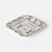 Assiettes En Carton Whimsland Woodland Boho Nom de l'anniversaire (Angulaire)