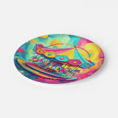 ASSIETTES EN CARTON " WHIRLLING WONDER " (Angle)