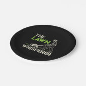 Assiettes En Carton Whisperer de la pelouse (Angle)