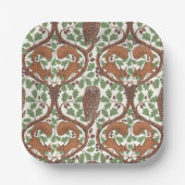 Assiettes En Carton Whispers/Chouettes et écureuils des bois dans le c (Recto)