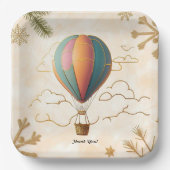 Assiettes En Carton "Whispers in Air" (Recto)