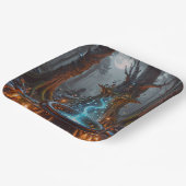 Assiettes En Carton Whispers of Magic Beneath the Moon (Angulaire)