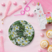 Assiettes En Carton White Primroses Floral Tea Party (Fête)