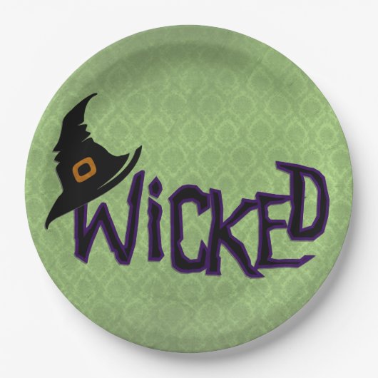 Assiettes En Carton 'Wicked' Paper Plates (Devant)