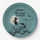 Assiettes En Carton Wicked Witch (Devant)