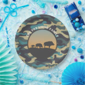 Assiettes En Carton Wild Boar et Camo (Fête)