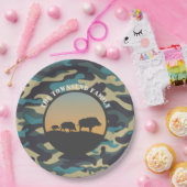 Assiettes En Carton Wild Boar et Camo (Fête)