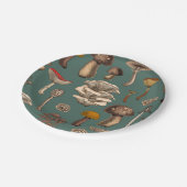 Assiettes En Carton Wild Mushrooms (Angle)