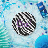 Assiettes En Carton Wild One 1er anniversaire de fête Safari (Fête)