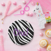 Assiettes En Carton Wild One 1er anniversaire de fête Safari (Fête)