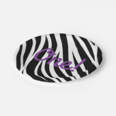 Assiettes En Carton Wild One 1er anniversaire de fête Safari (Angle)