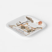 Assiettes En Carton Wild One Boy 1er Anniversaire Safari (Angulaire)