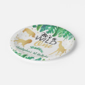 Assiettes En Carton Wild One Boys First Birthday Party (Angle)