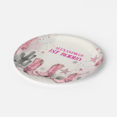 Assiettes En Carton Wild West 1st Rodeo Birthday (Angle)