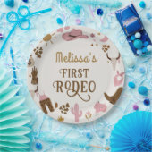 Assiettes En Carton Wild West Cowboy Rodeo fête d'anniversaire (Fête)