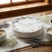 Assiettes En Carton Wildflower Love in Bloom Floral Bridal Shower