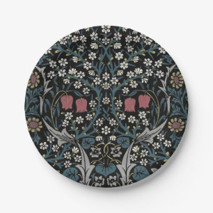 Assiettes En Carton William Morris Blackthorn Floral Art Nouveau