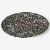 Assiettes En Carton William Morris Blackthorn Tapestry Floral (Angle)