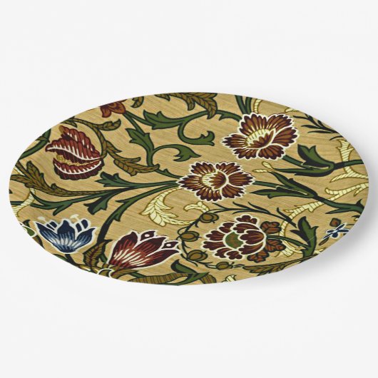 Assiettes En Carton William Morris - Brocade (Angle)