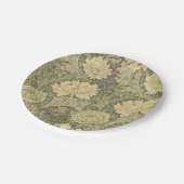 Assiettes En Carton William Morris Chrysanthemum Fleur d'âge (Angle)