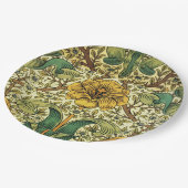 Assiettes En Carton William Morris Classic Floral (Angle)