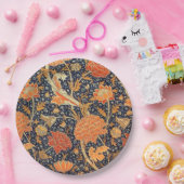 Assiettes En Carton William Morris Cray Floral Art Nouveau Motif (Fête)