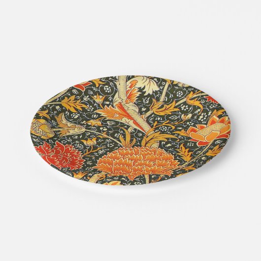 Assiettes En Carton William Morris Cray Fond d'écran Motif (Angle)