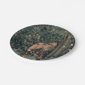 Assiettes En Carton William Morris Faune sauvage Fox (Angle)
