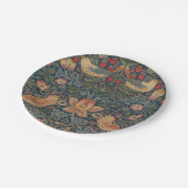 Assiettes En Carton William Morris Fraise Voleurs Oiseaux (Angle)