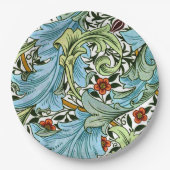 Assiettes En Carton William Morris - Granville, motif populaire, (Devant)