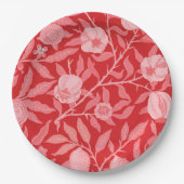 Assiettes En Carton William Morris - grenade (Devant)