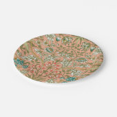 Assiettes En Carton William Morris Hyacinth Flower Rose Art (Angle)