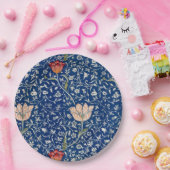 Assiettes En Carton William Morris Medway Floral bleu (Fête)