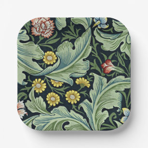 Assiettes En Carton William Morris motif, Leicester