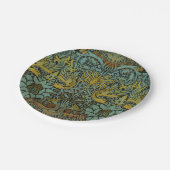Assiettes En Carton William Morris Peacock Dragon Fond d'écran (Angle)