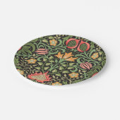 Assiettes En Carton William Morris Persian Floral Antique (Angle)
