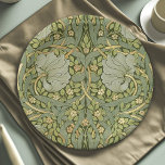 Assiettes En Carton William Morris Pimpernel Vintage Pattern<br><div class="desc">William Morris Pimpernel Floral Vintage Art Wallpaper Design William Morris was an English textile designer, artist, writer, and socialist associated with the Pre-Raphaelite Brotherhood and British Arts and Crafts Movement. He founded a design firm in partnership with the artist Edward Burne-Jones, and the poet and artist Dante Gabriel Rossetti. This...</div>
