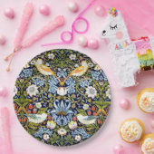 Assiettes En Carton William Morris - Thief aux fraises  (Fête)