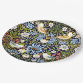 Assiettes En Carton William Morris - Thief aux fraises  (Angle)