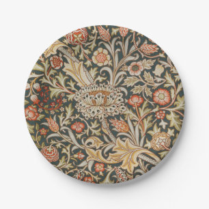 Assiettes En Carton William Morris Trent Garden Flower Classique Botan