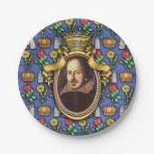 Assiettes En Carton William Shakespeare (Devant)