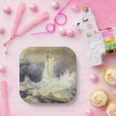 Assiettes En Carton William Turner - Phare de Bell Rock (Fête)