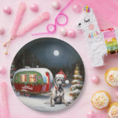 Assiettes En Carton Winter Great Dane Caravan Christmas Adventure (Fête)