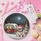 Assiettes En Carton Winter Havanese Caravan Christmas Adventure (Fête)