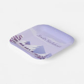 Assiettes En Carton Winter Mountain Bachelorette Weekend Custom  (Angulaire)